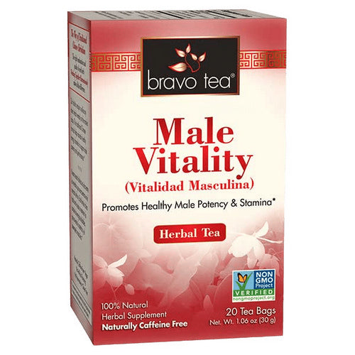 Male Vitality Tea 20 Bags by Bravo Tea & Herbs
