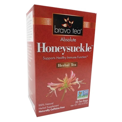 Absolute Honeysuckle Tea 20 bags by Bravo Tea & Herbs