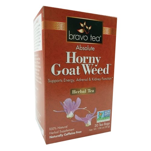 Absolute Horny Goat Weed Tea 20 bags by Bravo Tea & Herbs
