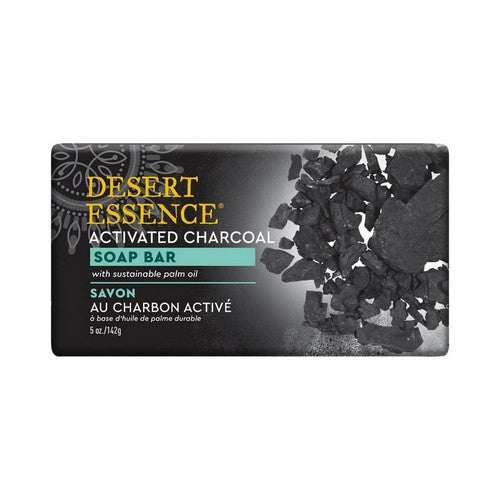 Activated Charcoal Soap Bar 5 Oz by Desert Essence