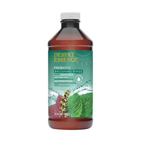Prebiotic Plant-Based Brushing Rinse Mint 15.8 Oz by Desert Essence