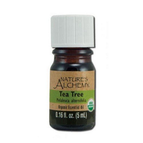 Tea Tree Organic Essential Oil 0.16 Oz by Natures Alchemy
