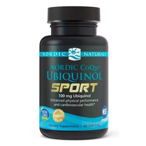 CoQ10 Ubiquinol Sport 60 Count by Nordic Naturals