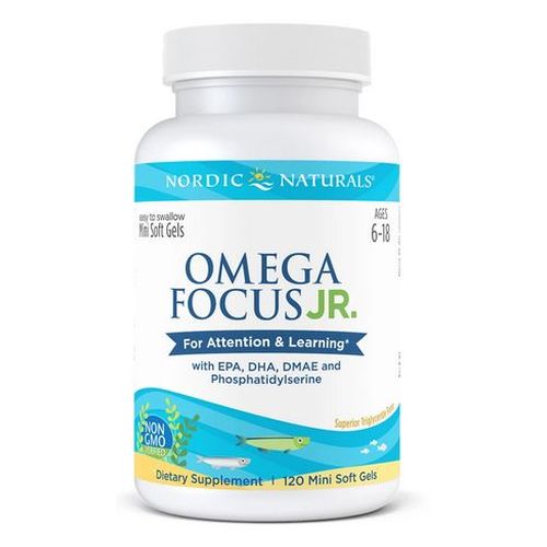 Omega Focus Junior 120 Count by Nordic Naturals