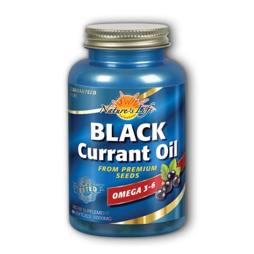 Black Currant Oil 60 Soft Gels by Health From The Sun