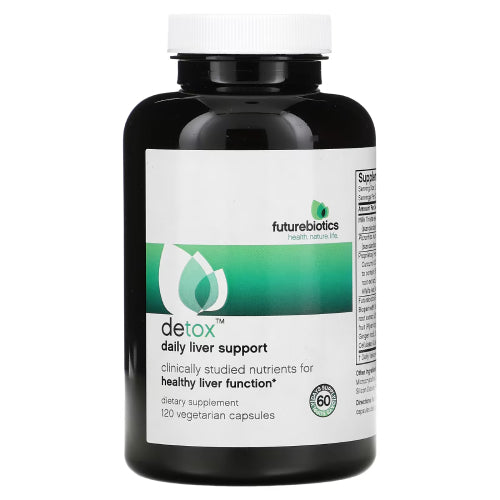 Detox - Daily Liver Support 120 Veg Caps by Futurebiotics