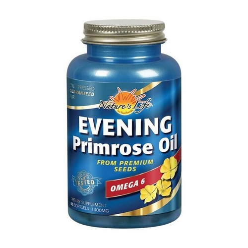 Evening Primrose Oil 60 Softgels by Nature's Life