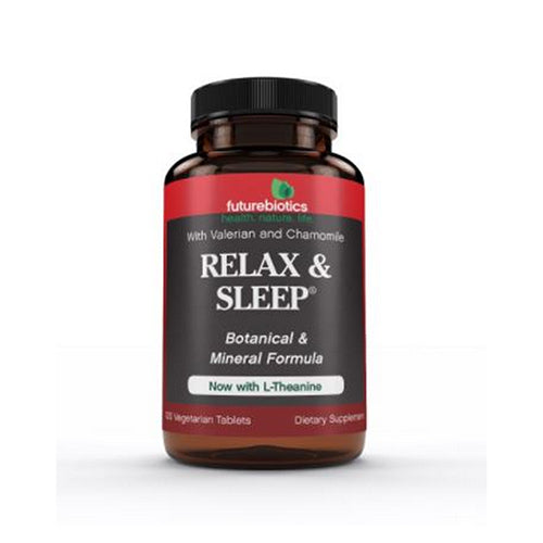 Relax & Sleep 120 Veg Tabs by Futurebiotics