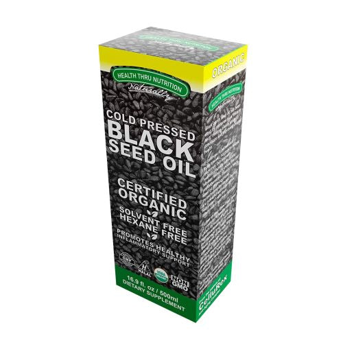 Black Seed Oil Liquid Cold Pressed 16.9 Oz by Health Thru Nutrition
