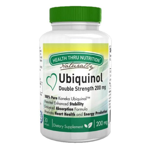 Ubiquinol CoQ-10 30 Softgels by Health Thru Nutrition