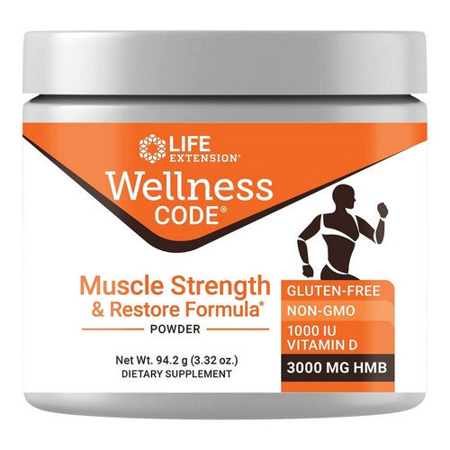 Wellness Code Muscle Strength & Restore Formula 3.32 Oz by Life Extension