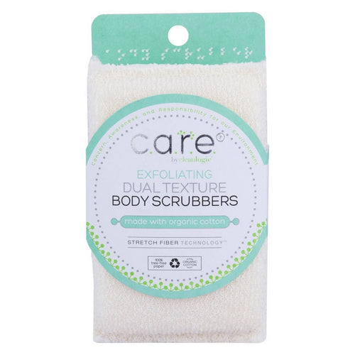 Face & Body Scrubber Dual Textute 1 Count by Cleanlogic