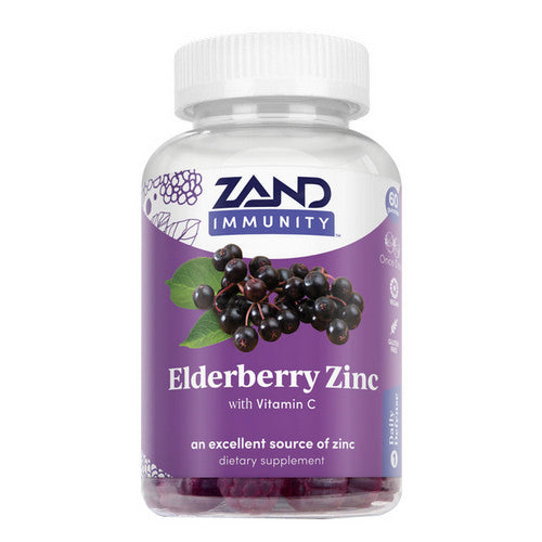 Elderberry Zinc Gummies 60 Count by Zand