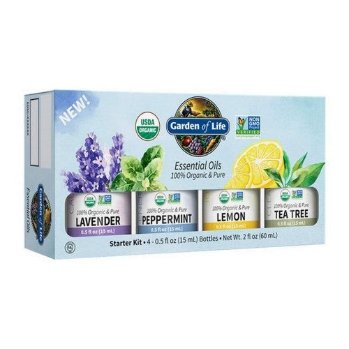 Essential Oil Starter Pack 2 Oz by Garden of Life