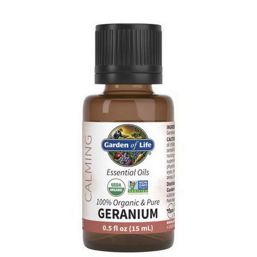 Essential Oil Geranium 0.5 Oz by Garden of Life