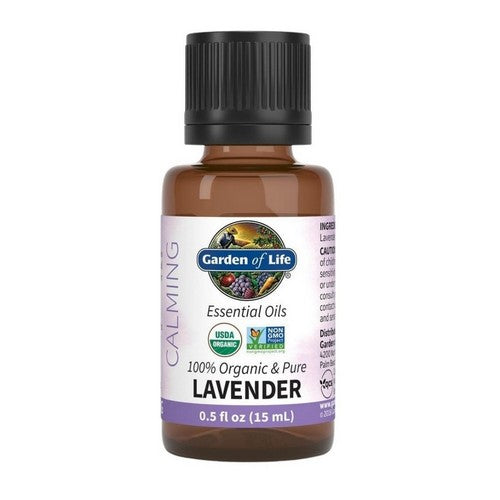 Essential Oil Lavender 0.5 Oz by Garden of Life
