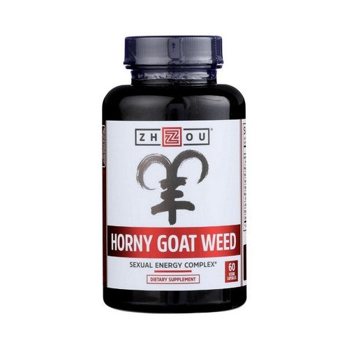 Horny Goat Weed Sexual Energy Complex 60 Veg Caps by Zhou Nutrition