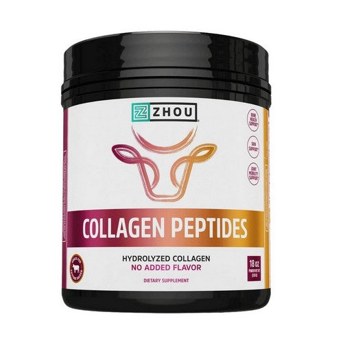 Collagen Peptides 18 Oz by Zhou Nutrition