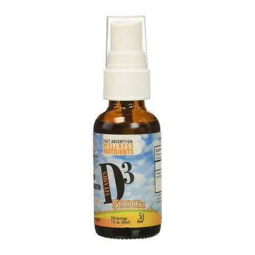 Naturals Vitamin D3 Mct Super Strength Spray 1 Oz by L. A .Naturals
