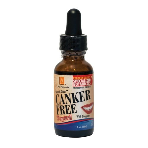 Clear & Clean Canker Free 1 Oz by L. A .Naturals