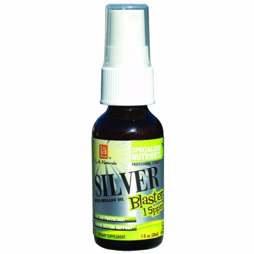 Silver Blaster Oral Spray Plus Oregano 1 Oz by L. A .Naturals