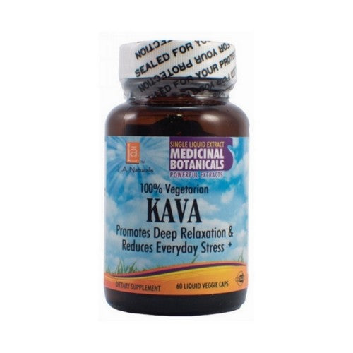 Kava Veggie Caps 60 Count by L. A .Naturals
