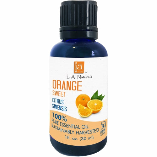 Orange Sweet Essential Oil 1 Oz by L. A .Naturals