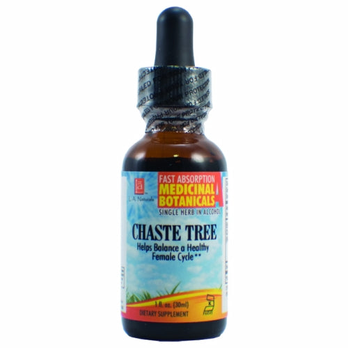 Chaste Tree Berry Organic 1 Oz by L. A .Naturals