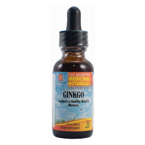 Ginkgo WildCrafted 1 Oz by L. A .Naturals