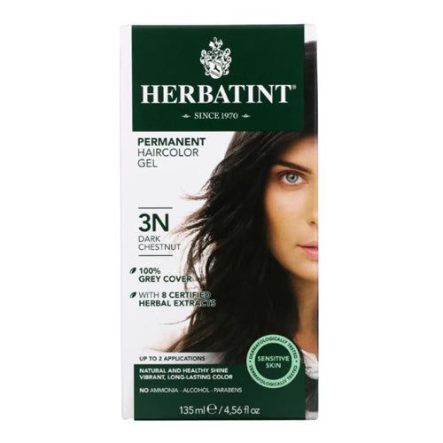 Herbatint Permanent Dark Chestnut (3n) 4.56 Oz by Herbatint