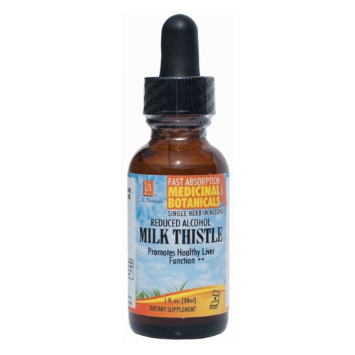 Milk Thistle Organic 1 Oz by L. A .Naturals