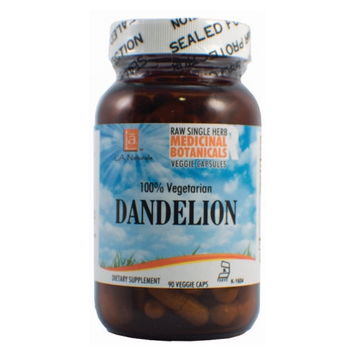 Dandelion Raw Herb 90 Veg Caps by L. A .Naturals