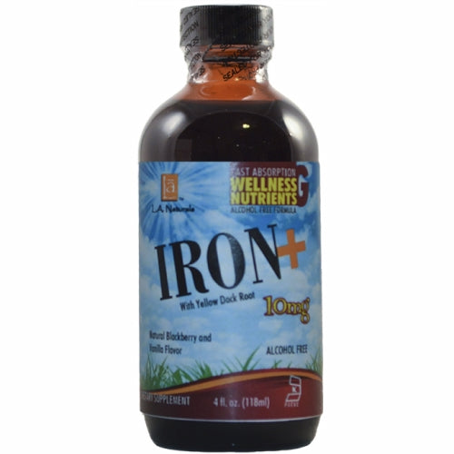 Liquid Iron+ 4 Oz by L. A .Naturals