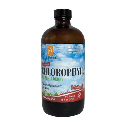 Chlorophyll from Mulberry Leaf 16 Oz by L. A .Naturals