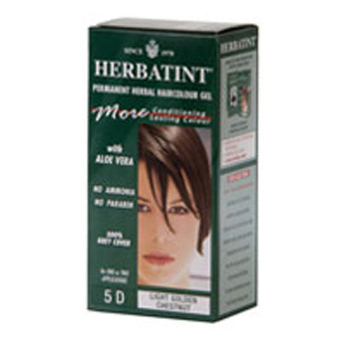 Herbatint Permanent Light Golden Chestnut (5d) 4.56 Oz by Herbatint