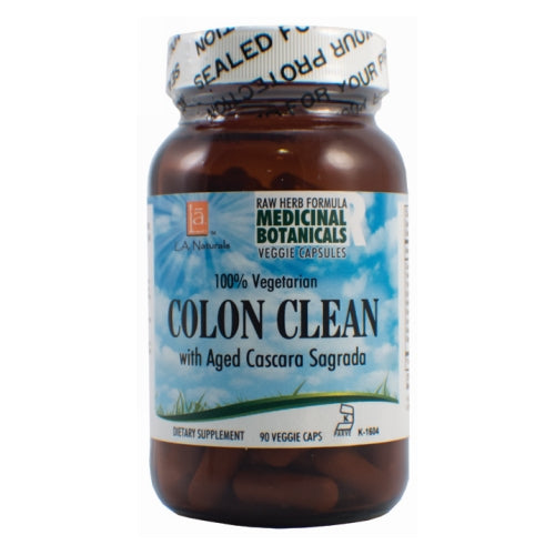 Colon Cleanse Raw Formula 90 Veg Caps by L. A .Naturals