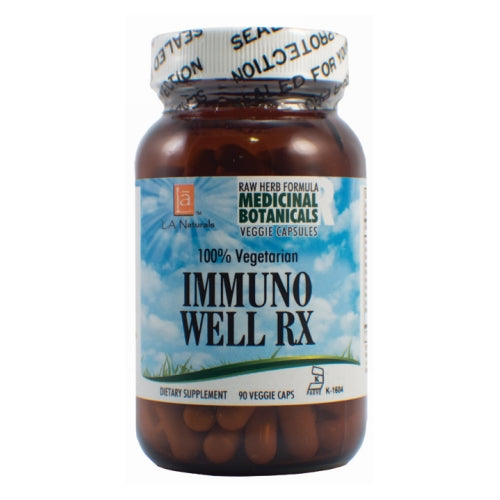 Immuno Well RX Raw Formula 90 Veg Caps by L. A .Naturals