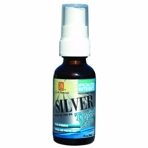 Colloidal Silver Topical Herbal Spray 1 Oz by L. A .Naturals