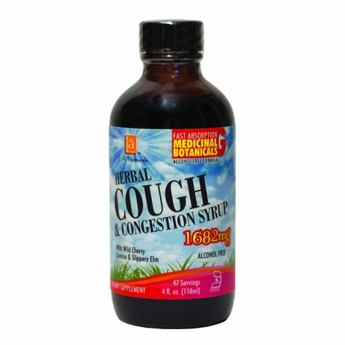 Cough & Congestion Syrup 4 Oz by L. A .Naturals