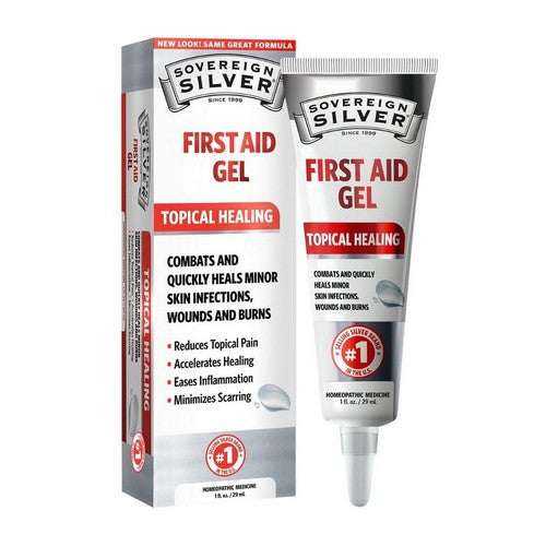 Silver First Aid Gel 1 Oz by Sovereign Silver