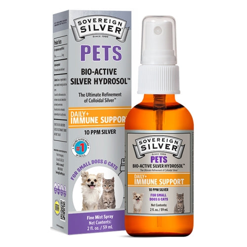 Bio-Active Silver Hydrosol for Pets 2 Oz by Sovereign Silver