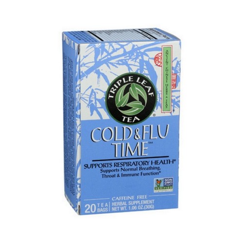 Cold And Flu Time Tea 20 Bags by Triple Leaf Tea