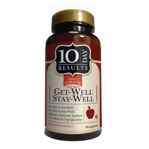 Get Well Stay Well 60 Caps by Ten Day Results