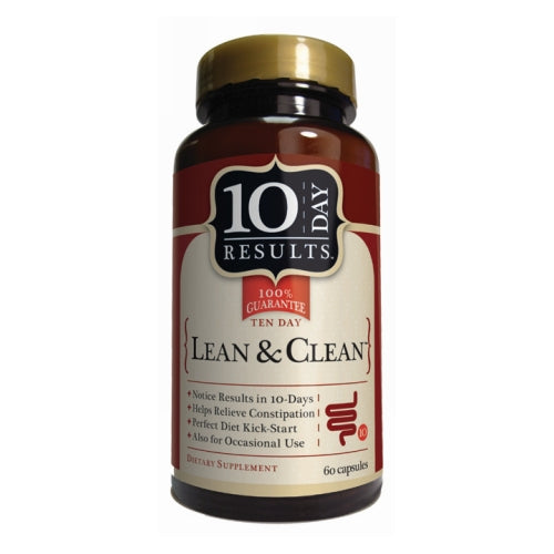 Lean & Clean 60 Caps by Ten Day Results