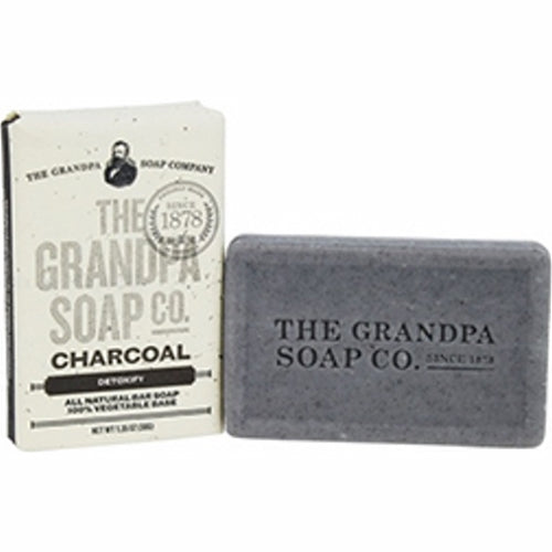 Detoxify Charcoal Face And Body Bar Soap 1.35 Oz by Grandpa's Brands Company