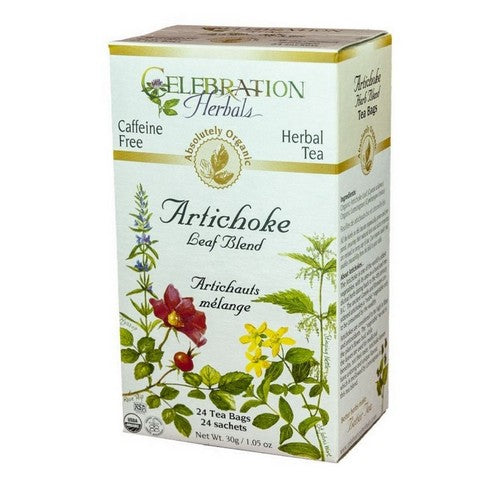 Organic Artichoke Blend Tea 24 Bags by Celebration Herbals