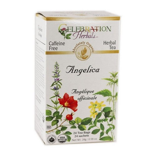 Organic Angelica Root Tea 24 Bags by Celebration Herbals