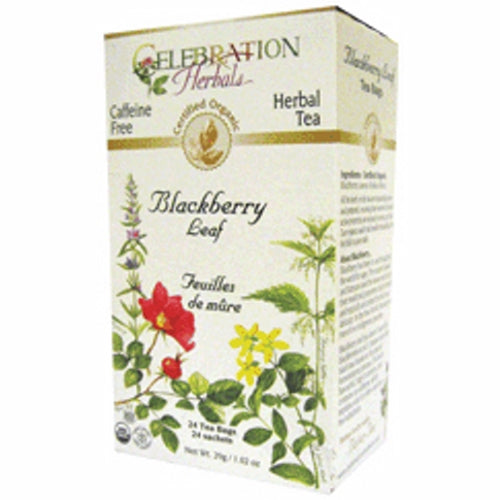 Organic Blackberry Leaf  Tea 24 Bags by Celebration Herbals