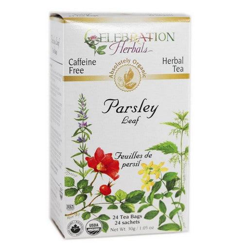 Organic Parsley Leaf Tea 24 Bags by Celebration Herbals