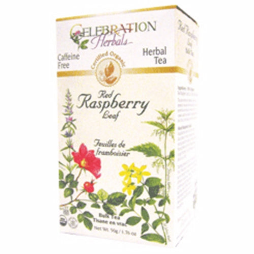 Organic Red Raspberry Leaf Tea 24 Bags by Celebration Herbals